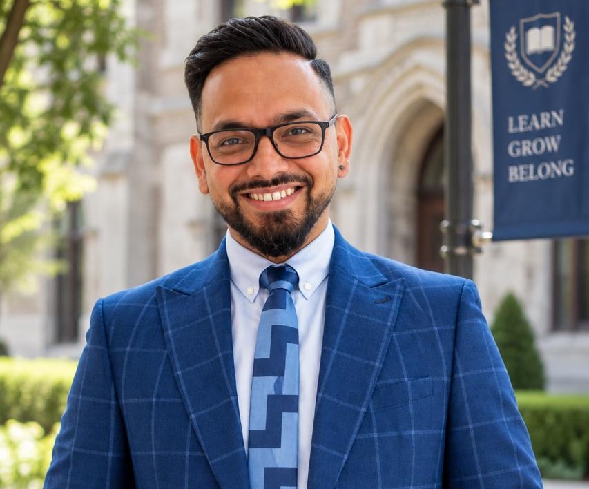 Mr. Anirudh Gupta, Academic Consultant for European Universities, in a professional portrait.